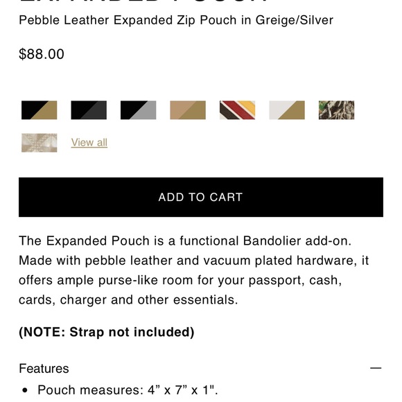 Bandolier Pouch and Billie Strap - Picture 3 of 11